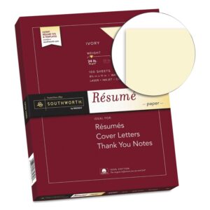 SOUR14ICF - 100% Cotton Resume Paper