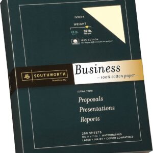 Southworth SOUJD18IC - x100% Cotton Business Paper