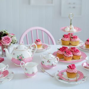 Royal Albert Cheeky Pink Cake Stand Three-Tier