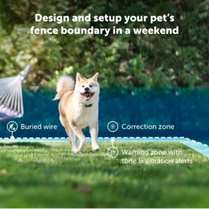 PetSafe Stubborn Dog In-Ground Pet Fence for Dogs and Cats - from the Parent Company of INVISIBLE FENCE Brand - Multiple Wire Gauge Options - Keep Pets Secure in Your Yard