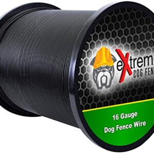 Thick Dog Fence Boundary Wire - 500 Feet of High Performance In-Ground Electric Dog Fence Wire -16 Gauge (AWG) Long Lasting Perimeter Wire - by eXtreme Dog Fence