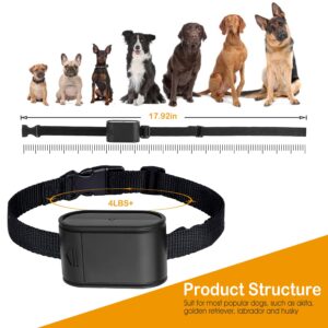 Rivulet Electric Wireless Dog Fence System Underground Dog Fence System Covers 1.2 Acre Pet Containment w/2 Tone Shock Waterproof Receiver Collars Inground Buried 984 FT Wire for Small Medium Large