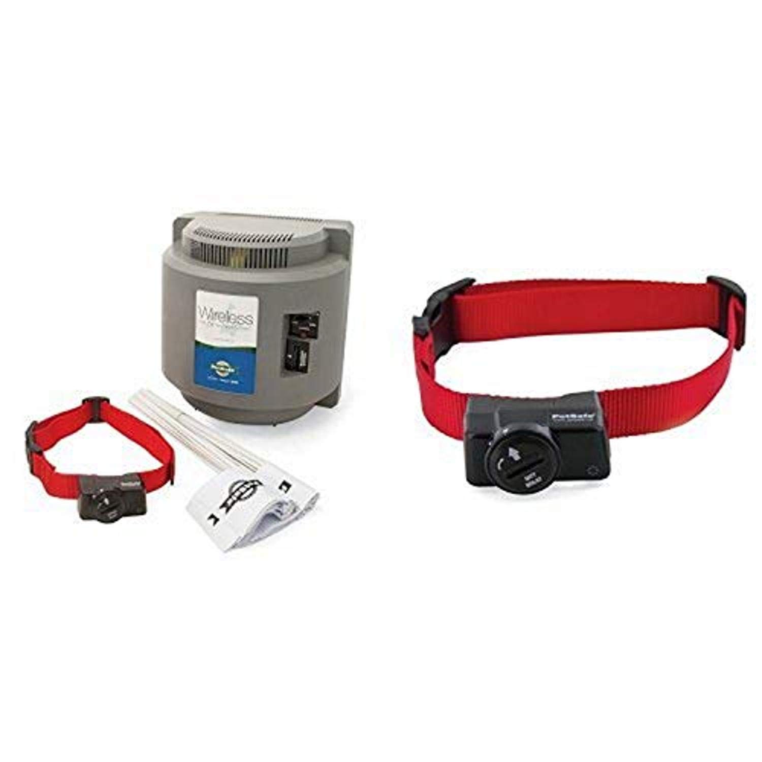 PetSafe Wireless Pet Containment System and PetSafe Wireless Pet Containment System Receiver Collar Bundle