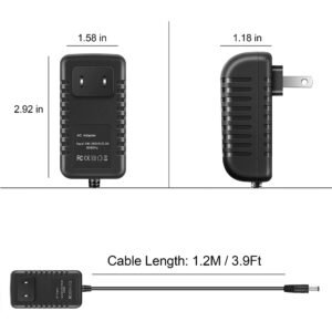 J-ZMQER 12V 1A DC Adapter Compatible with PetSafe PIF00-13210 Stay & Play Wireless Fence Transmitter