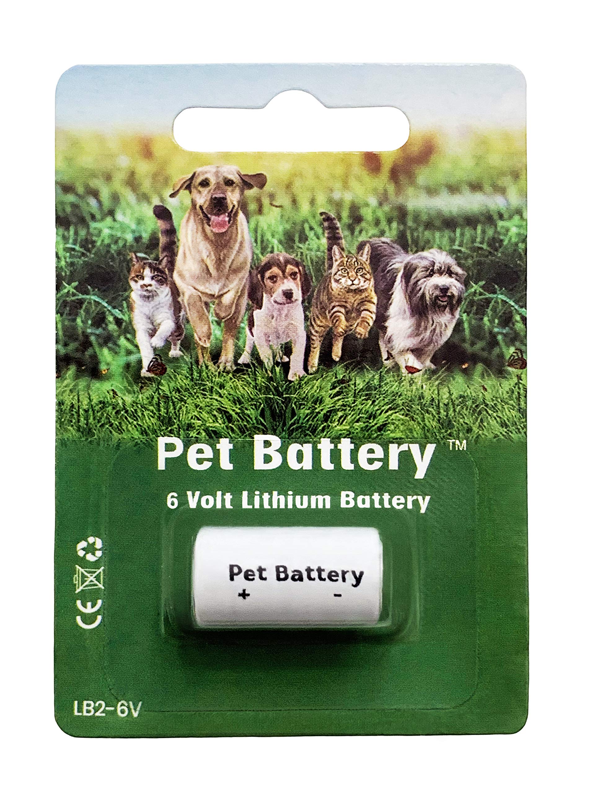 Pet Stop®, Perimeter®, Extreme® Dog Fence Collar 6V Lithium Battery