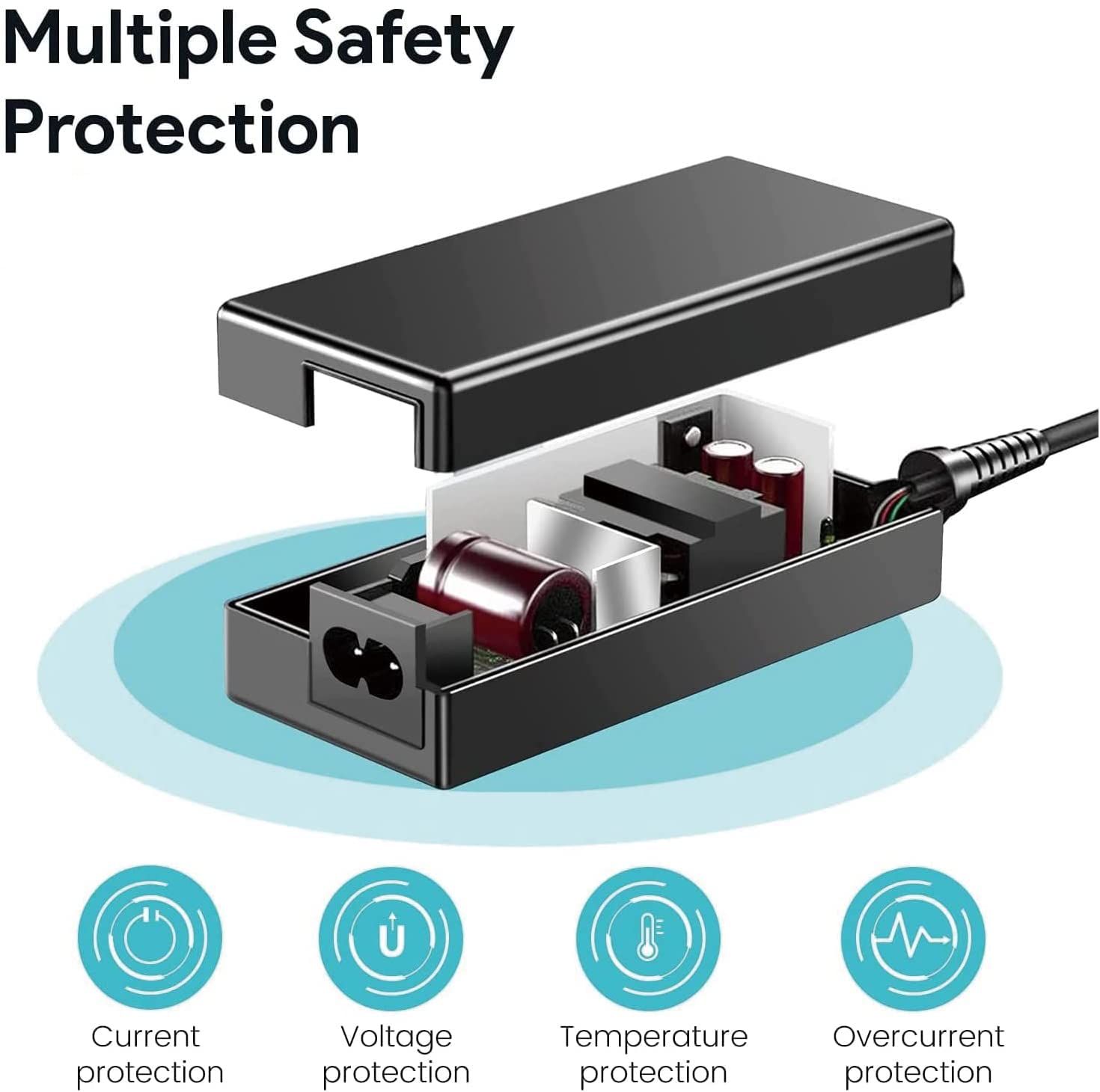 Guy-Tech 12V 2A AC DC Adapter Compatible with Petsafe Wireless Fence IF-100 Power Charger