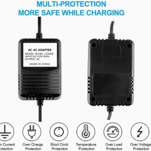 Jantoy AC Adapter Compatible with Model: 57A-14-1800 57A141800 57A14-1800 57A-141800 Direct Plug-in Class 2 Transformer PetSafe Pet Smart Wireless System Fence S402-855 S402855 Replacement Power