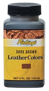 fiebing's leathercolors 4 oz., dark brown
