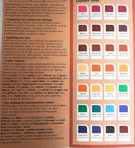 Fiebing's Leather Dye 4oz Variety Pack (28 Colors)