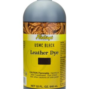 Fiebing's Leather Dye - USMC Black 32 oz