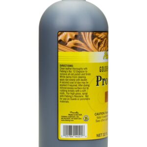 Fiebing's - Pro Dye 32 Oz Golden Brown - Professional Oil Dye for Dyeing Leather…