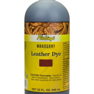 Fiebing's Leather Dye - Mahogany, 32 oz