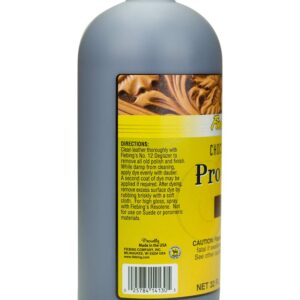 Fiebing's - Pro Dye 32 Oz Chocolate - Professional Oil Dye for Dyeing Leather…