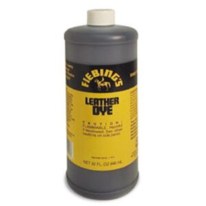 Fiebing's FILDYE72P032Z Leather Dye - Dark Red, 32 oz