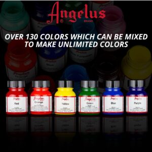 Angelus Acrylic Leather Paint Pink 1oz