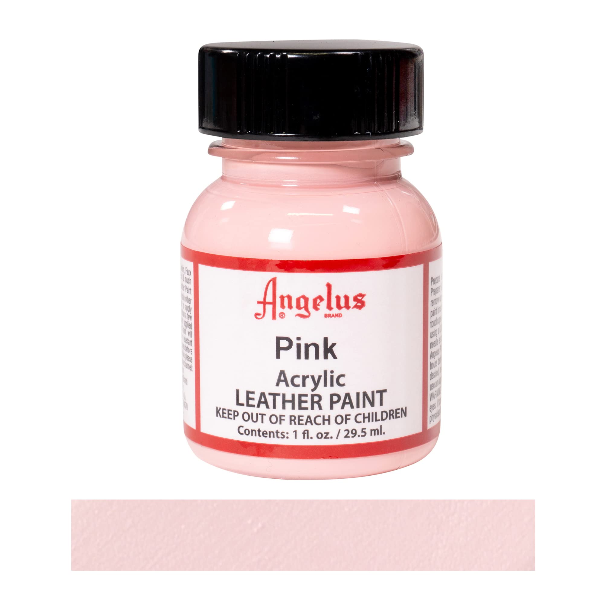 Angelus Acrylic Leather Paint Pink 1oz