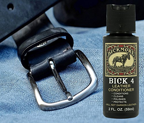 Bick 4 Leather Conditioner and Leather Cleaner 2 oz - Will Not Darken Leather - Safe For All Colors of Leather Apparel, Furniture, Jackets, Shoes, Auto Interiors, Bags & All Other Leather Accessories