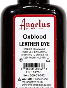 Angelus Leather Dye, 3 oz, Oxblood