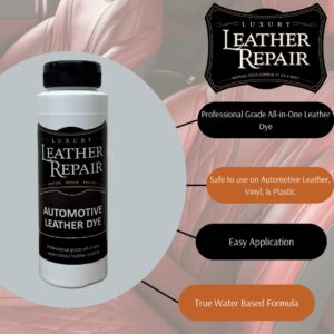 Luxury Leather Repair Automotive Leather Vinyl Repair Dye Color Restorer Compatible with MERCEDES Interiors & Accessories – Easy DIY Leather Dye (Wheat, 8oz)