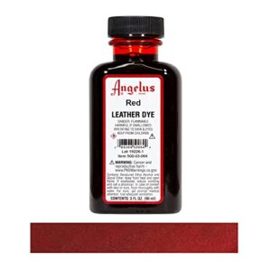 Angelus Leather Dye - 3 Ounces, Red