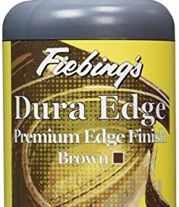 Fiebings 8 oz Dura Edge - Brown