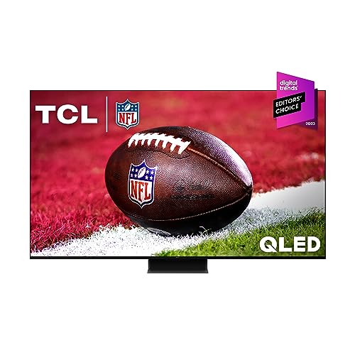 TCL 75-Inch QM8 QLED 4K Smart Mini LED TV with Google (75QM850G, 2023 Model) Dolby Vision, Atmos, HDR Ultra, Game Accelerator up to 240Hz, Voice Remote, Works Alexa, Streaming Television