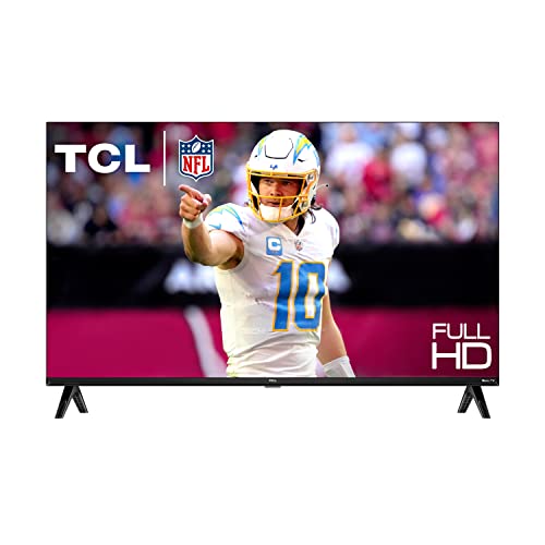 TCL 32-Inch Class S3 1080p LED Smart TV with Roku TV (32S350R, 2023 Model), Compatible with Alexa, Google Assistant, and Apple HomeKit Compatibility, Streaming FHD Television,Black