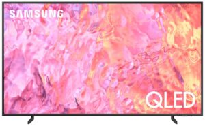 samsung qn75q60cafxza 75 inch qled 4k quantum hdr dual led smart tv with an additional 2 year extended amber protection (2023)