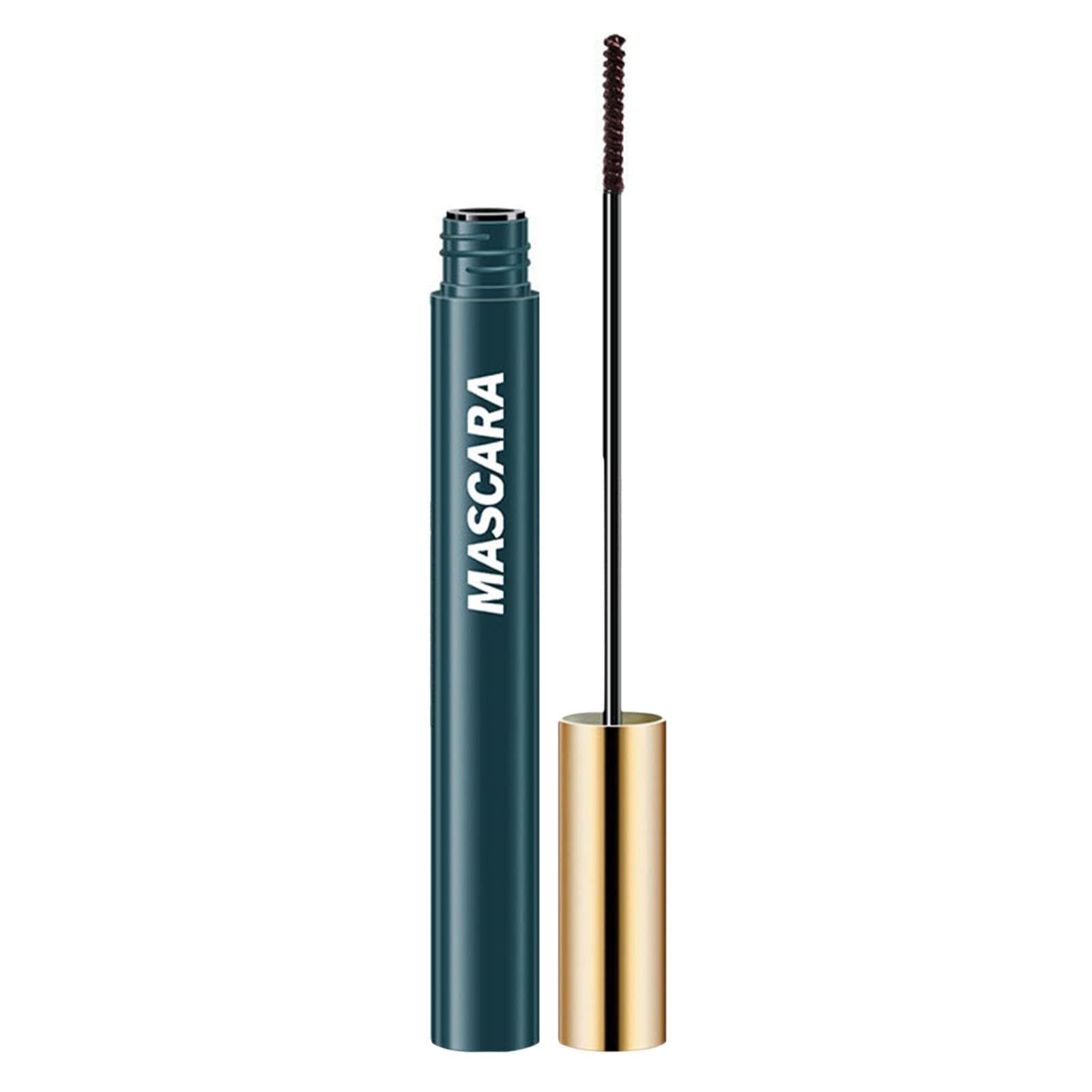 Mascara Luxuriously Longer Thicker Eyelashes, Long-Lasting Lash Mascara Women (a5-Brown, One Size)