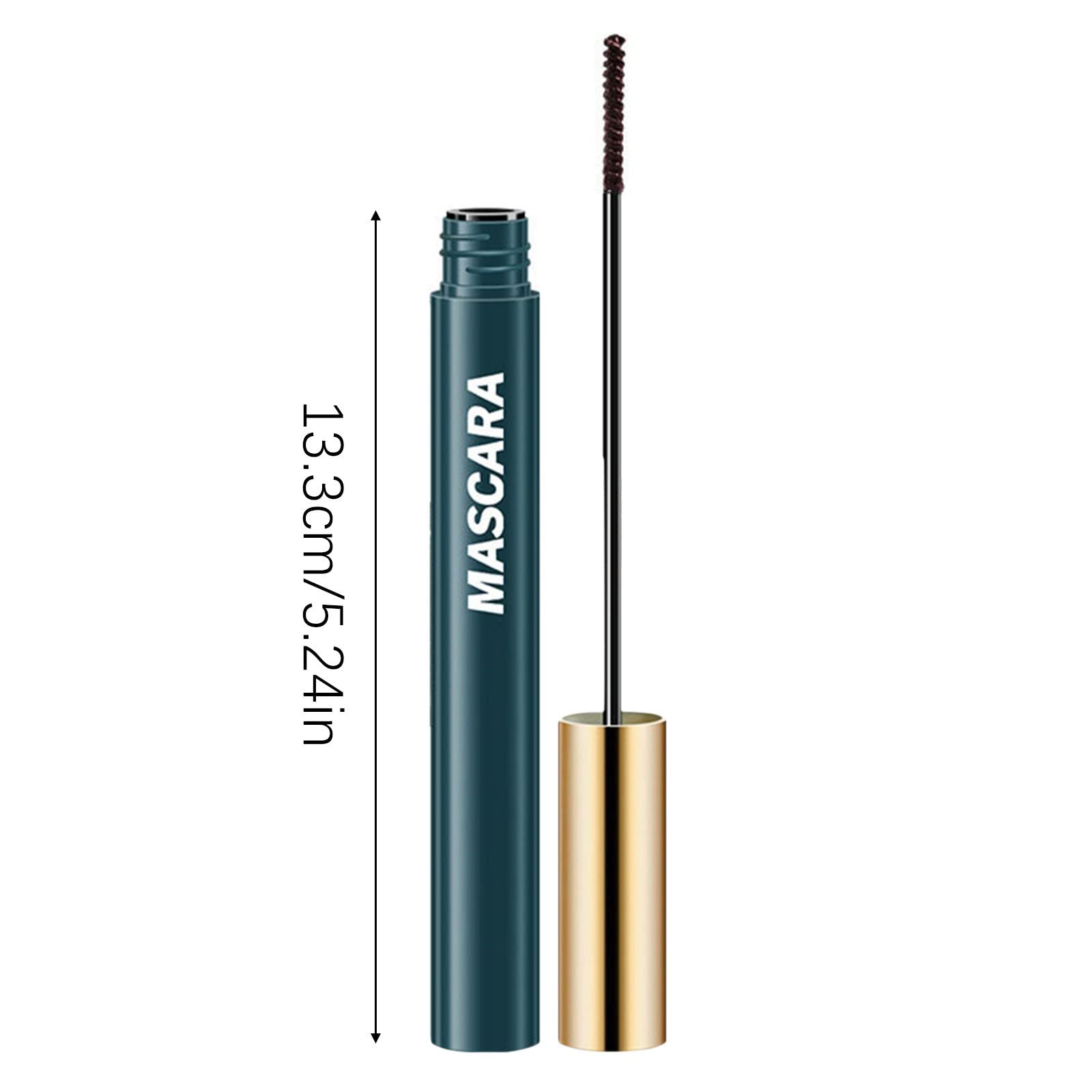 Mascara Luxuriously Longer Thicker Eyelashes, Long-Lasting Lash Mascara Women (a5-Brown, One Size)