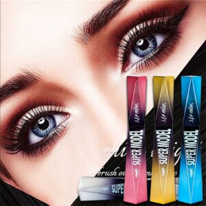 Mascara Better than Sex Skys High Volumizing Lengthening Washable Mascara Lash Blasts Volume Mascara Very Black (Gold, One Size)