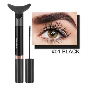 Fit Mascara Long Silk And Eyelashes Mascara Waterproof Makeup Mascara Mascara Curly Eyelash Color Extension Colorful Thick Long Simply Fiber Mascara Science（B-A)