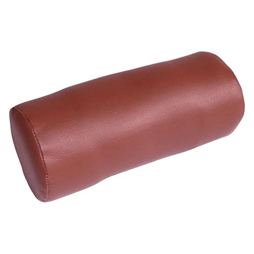 Duiaynke Sponge PU Leather Cylinder Pillow, Adjustable Pillow Height Cylinder Cushion, Neck Knee Comfort Position Pad or Warm Gift