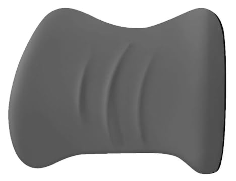 Closely Fit Lumbar Support Cushion, Lumbar Support Pillow, Ergonomic Memory Foam Back Pillow, Upgraded for Waist & Hip Painn Relieff, Portable Pillow for Office Chair, Car Driver, Recliner. (B)