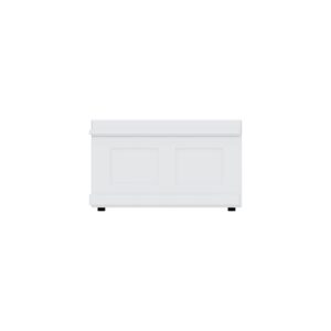 Washer & Dryer Pedestal | Made in The USA | This is The Ultimate Solution for Laundry Room Organization | Designed for All appliances & Popular Brands Whirlpool, GE, Samsung, LG (Gloss White)