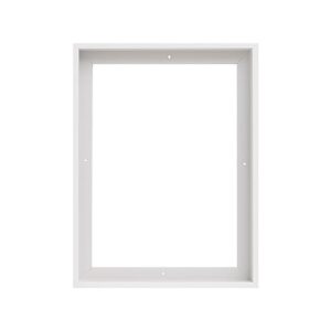 PIXY CANVAS Floater Frame 24x36 for 1-1/2 (1.5) inch Deep Canvas Paintings/Canvas Prints/Wood Canvas Panels/Wall Art/Wall Decor/Home Decor/Artwork (White, 24 x 36 inch, Portrait)