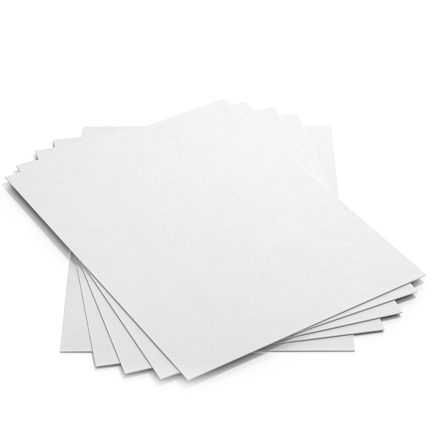 GOTIDEAL Canvases for Painting, 18x24 inch of 5 Pack, Professional Primed White Blank Flat Canvas - 100% Cotton Artist Canvas Boards for Acrylics Painting, Oil,Tempera