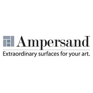 Ampersand Art Supply Wood Gesso Artist Painting Panel: Primed Smooth, 18" x 24", 1/8" Flat Profile