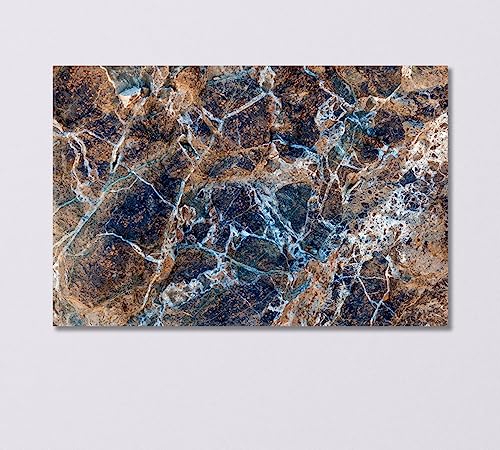 Natural Marble Stone Canvas Print 5 Panels / 36x24 inches