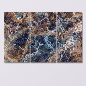 Natural Marble Stone Canvas Print 5 Panels / 36x24 inches