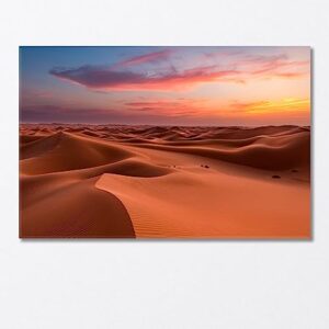 Sand Dunes in Liwa UAE Canvas Print 1 Panel / 36x24 inches