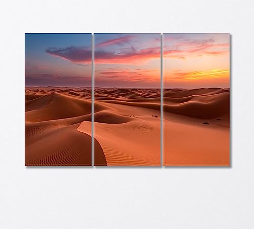 Sand Dunes in Liwa UAE Canvas Print 1 Panel / 36x24 inches