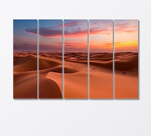 Sand Dunes in Liwa UAE Canvas Print 1 Panel / 36x24 inches