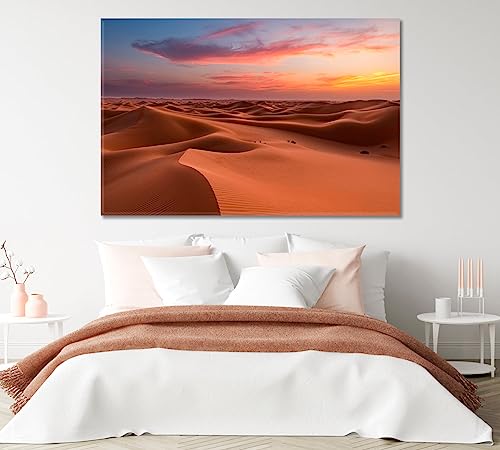 Sand Dunes in Liwa UAE Canvas Print 1 Panel / 36x24 inches