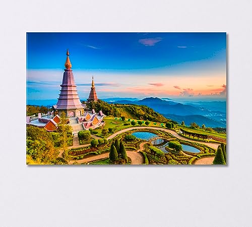 Doi Inthanon National Park Thailand Canvas Print 3 Panels / 36x24 inches