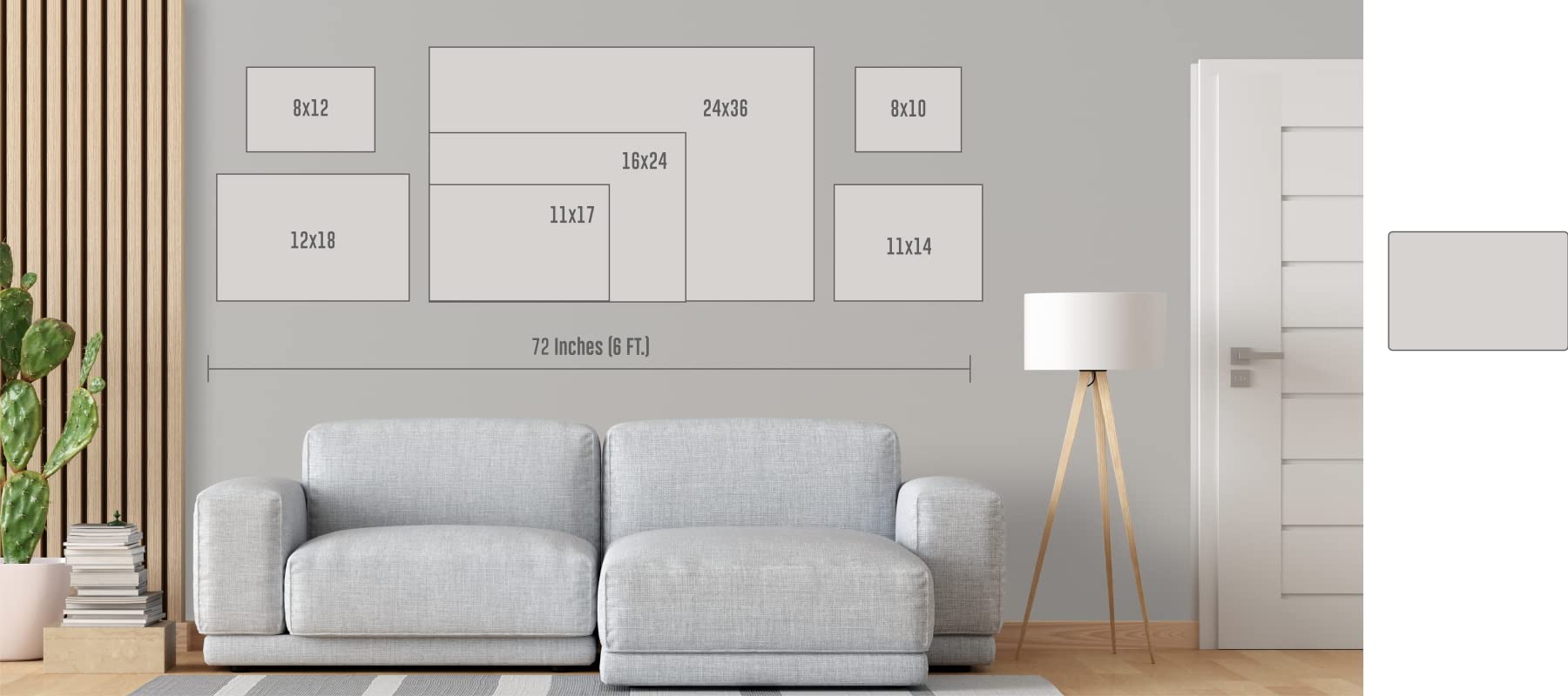 Where it all Began Map Sign - Unique Wedding Present 5th or 10th Anniversary Gift on Vibrant HD Aluminum or Wood Photo Panel (Framed Canvas, 24" x 36")