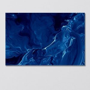 Abstract Ocean Canvas Print 1 Panel / 36x24 inches