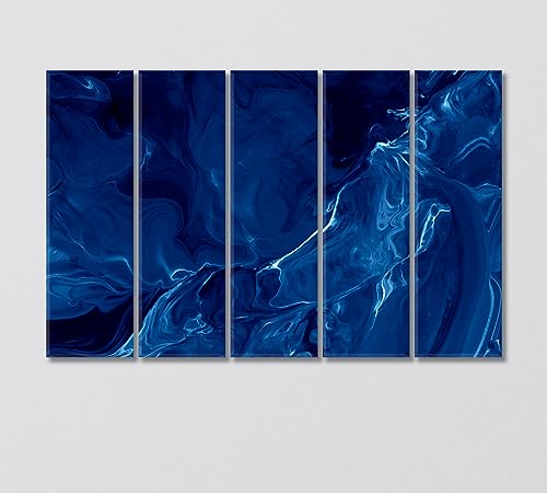 Abstract Ocean Canvas Print 1 Panel / 36x24 inches