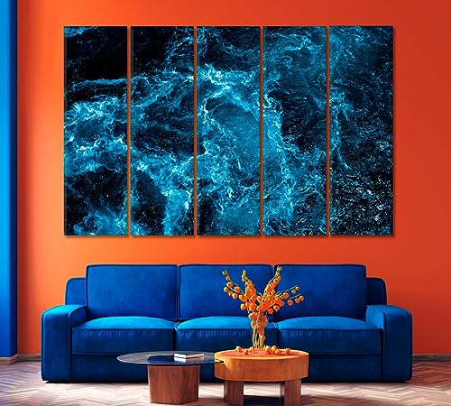 Wild Ocean Waves Canvas Print 1 Panel / 36x24 inches