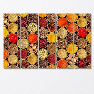 Various Spices Canvas Print 1 Panel / 36x24 inches